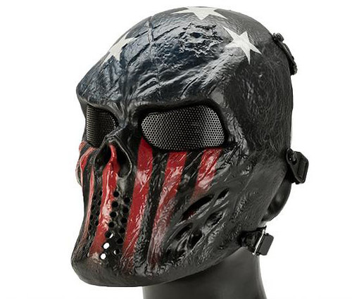 Avengers Full Face Mesh Mask (Style: Captain)